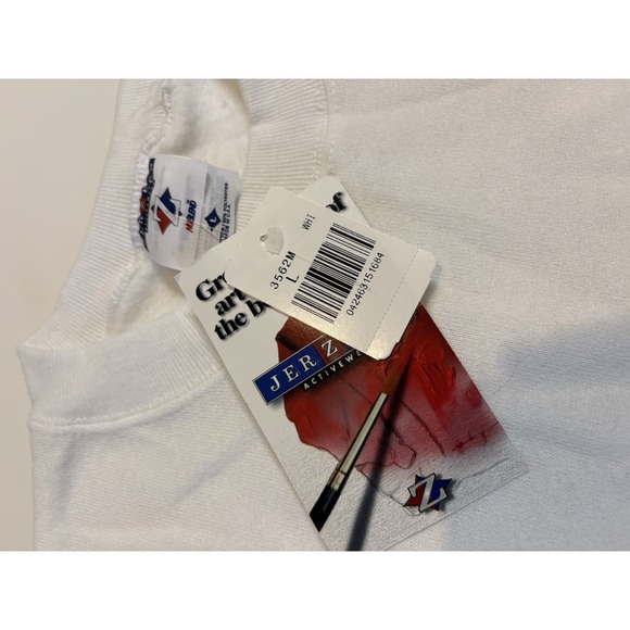 NWT Men's Jerzees Crewneck Blank Sweater SZ L - Picture 2 of 7